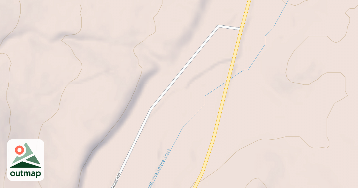 Map of USFS National Forest System Roads {4B3C31FB-C300-4232-8086-74D753529B74}