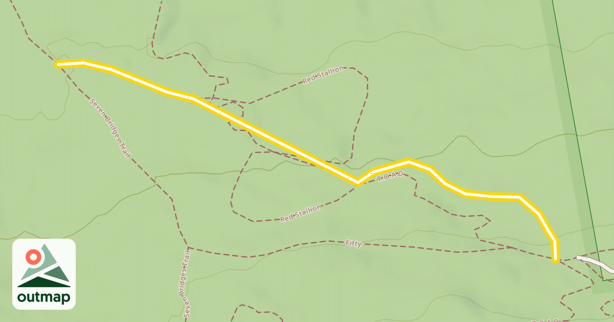 Map of Red Stallion
