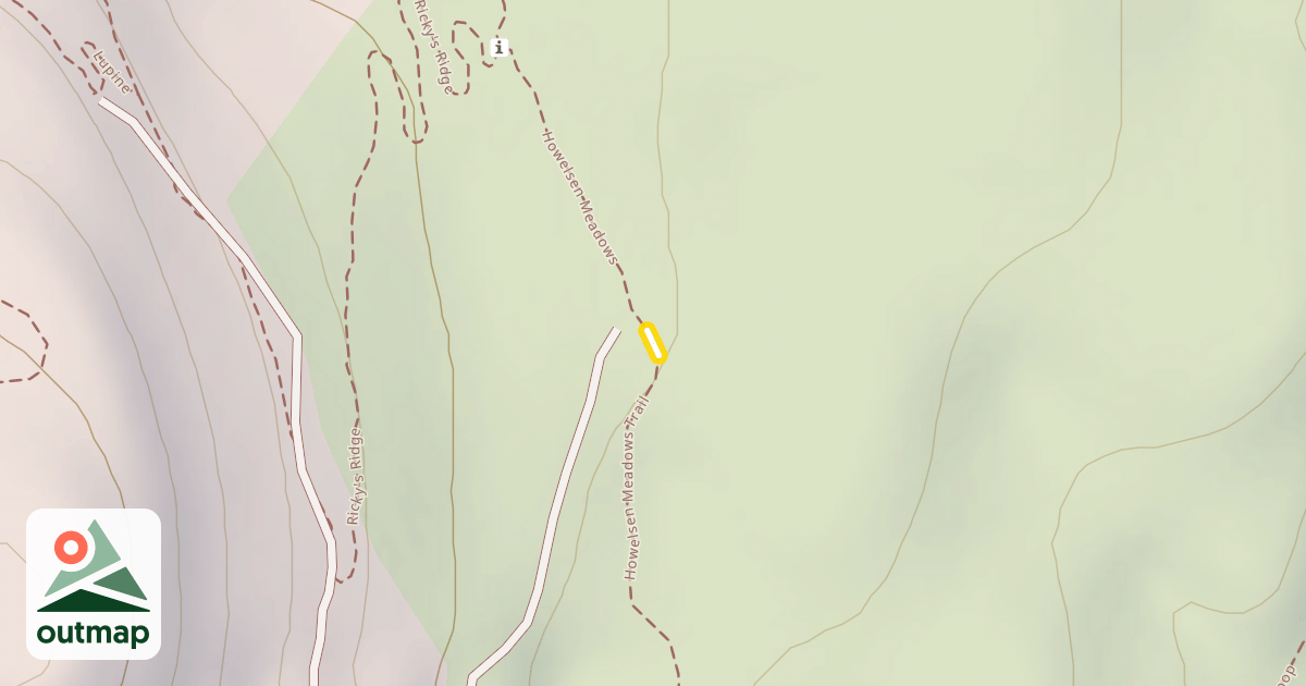 Map of Howelsen Meadows