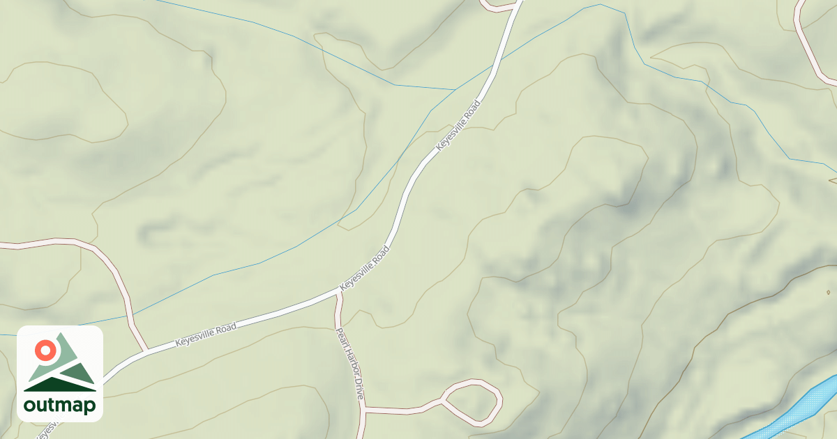 Map of 16006: West Kern River  Usgs Lake Isabella North