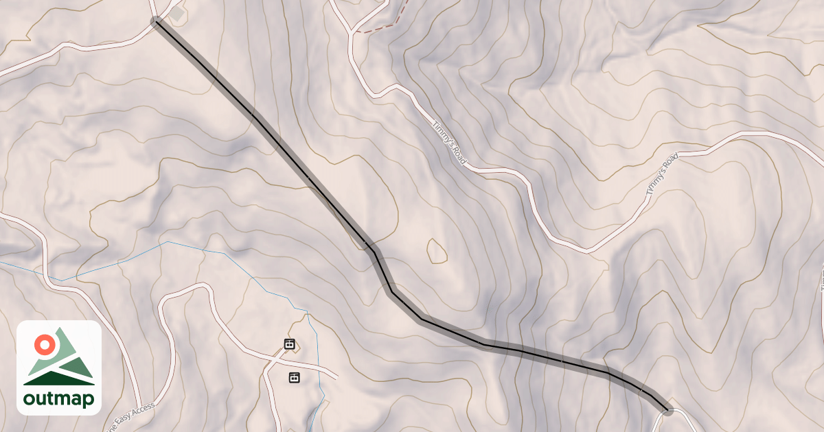 Map of Buck's Run