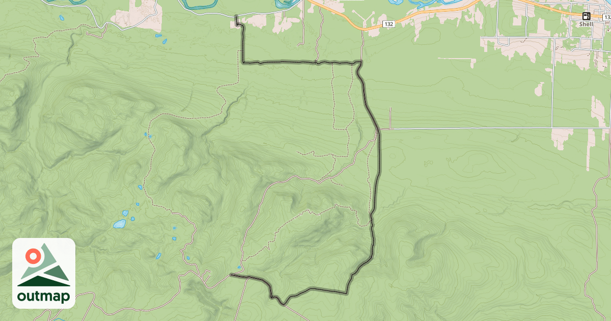 Map of La fôret enchantée