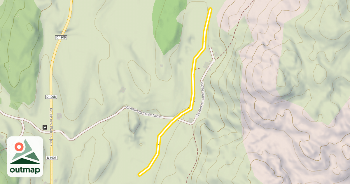 Map of La Verte