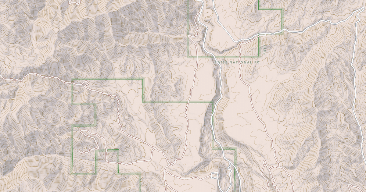 Map preview of CASTLE CREEK