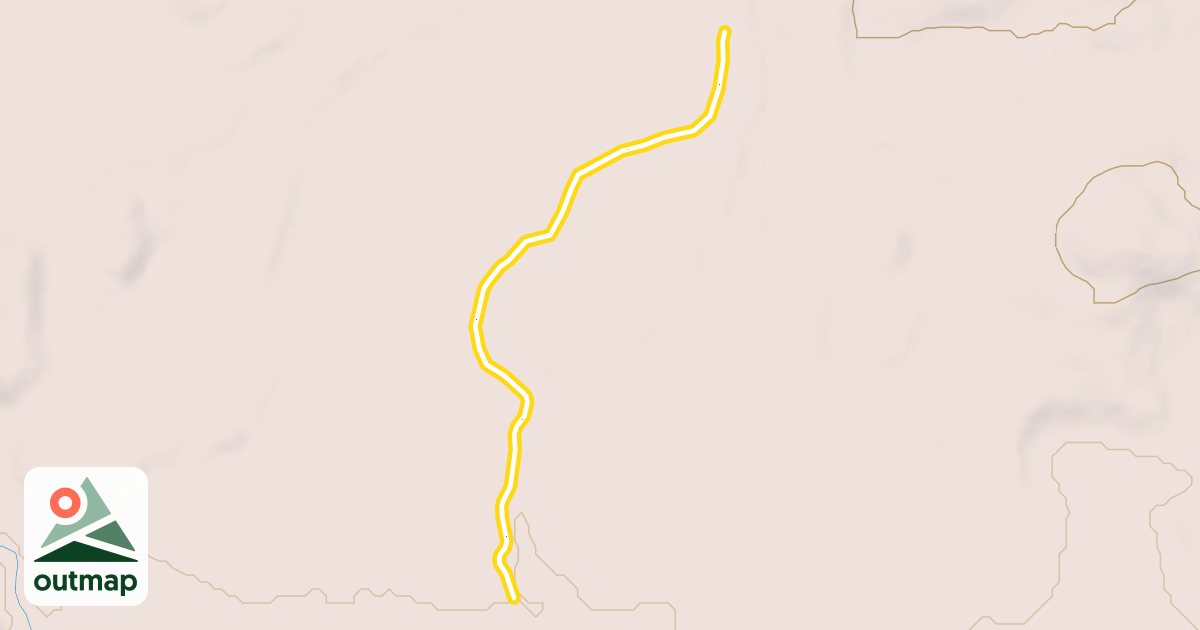 Map of Secret Trail