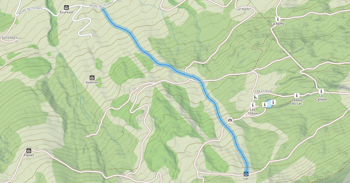 Map preview of Chevreuil