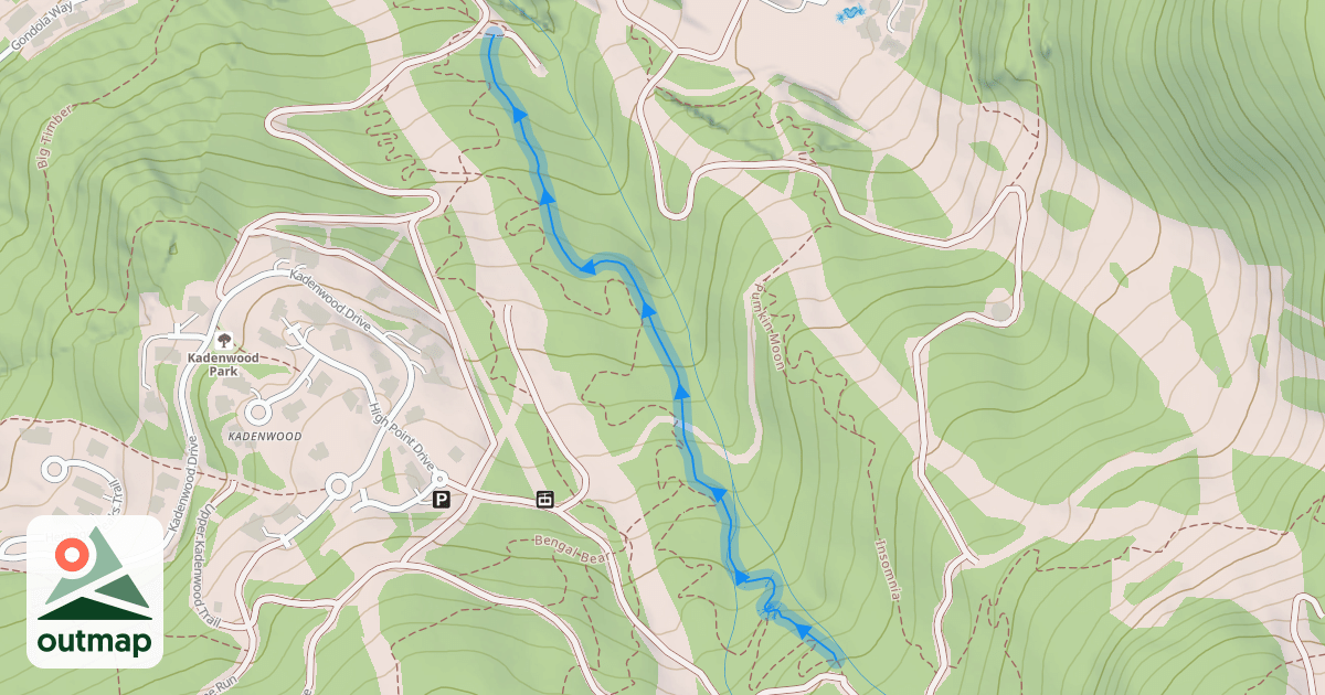 Map of BC's Trail