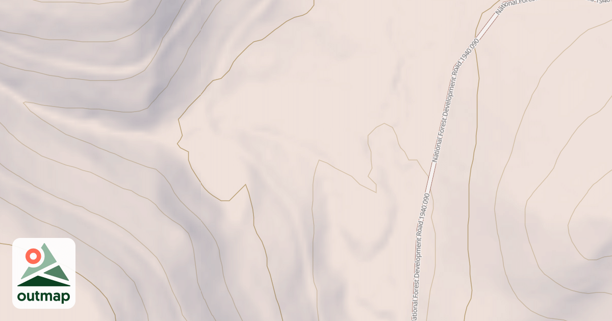 Map of USFS National Forest System Roads {578AA031-598F-4C69-9A1C-DE816D047A66}
