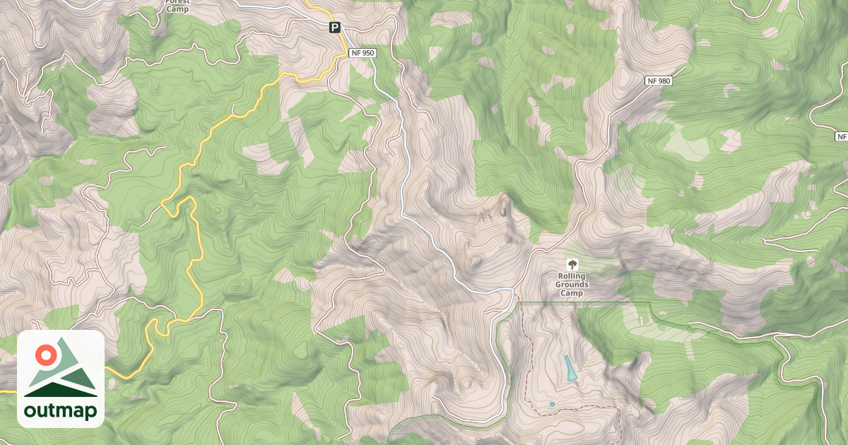 Map of BLACK ROCK