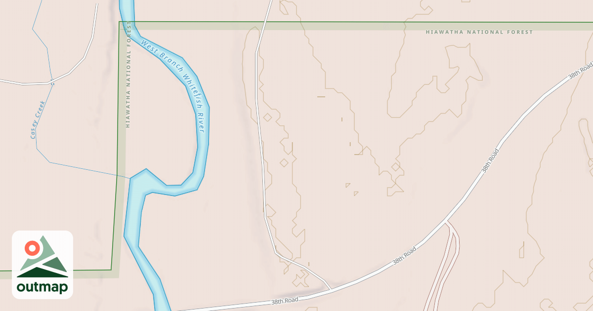 Map of BUCKEYE SPUR E