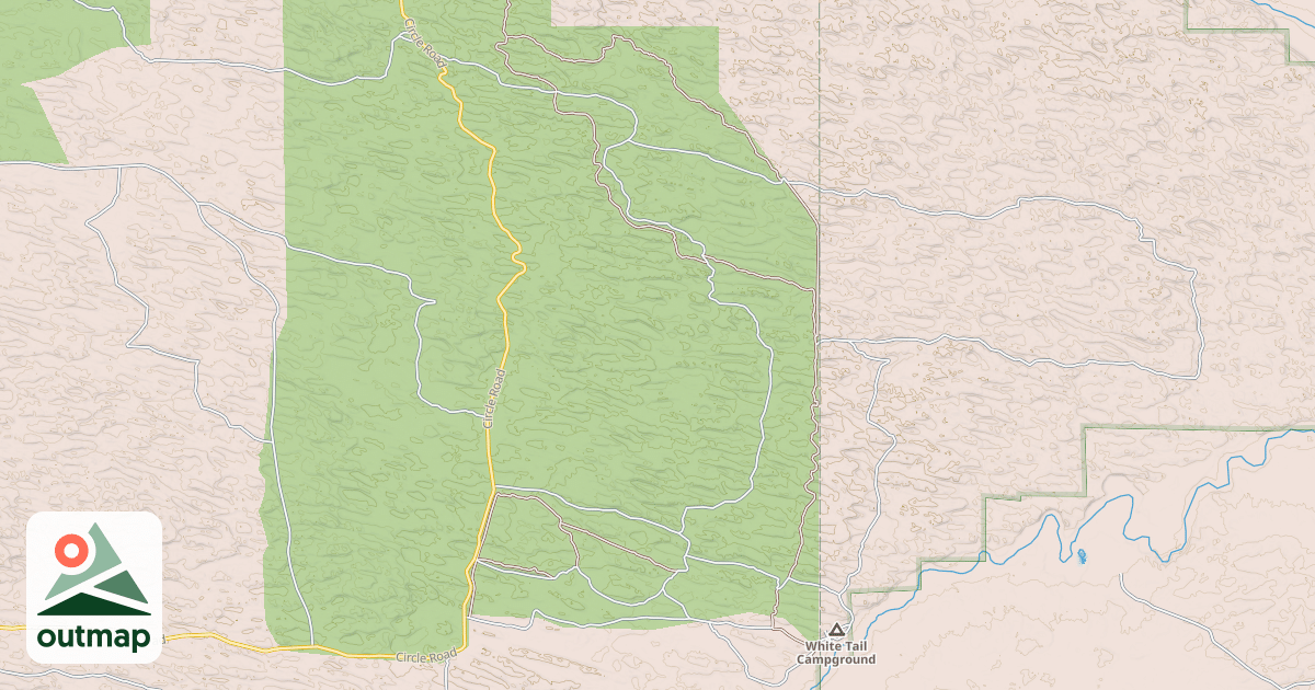 Map of Dismal River Trail