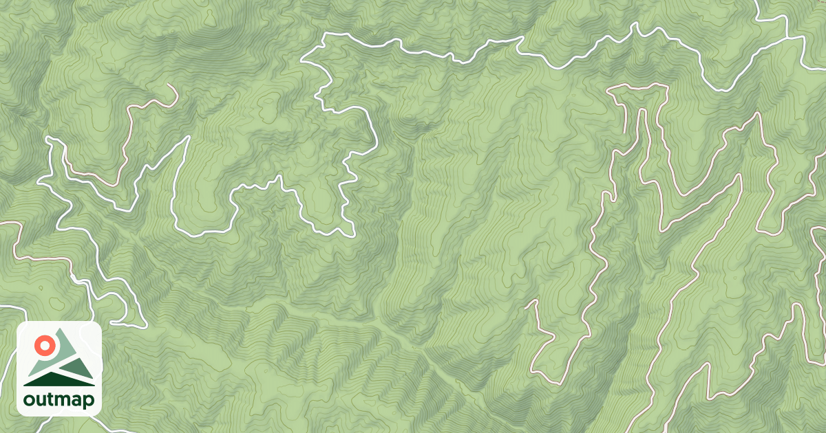 Map of (FDR) BERTIE LORD CUT ACROSS