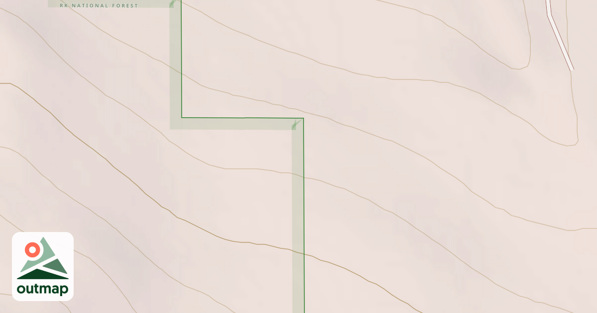 Map of ORCUTT GULCH CUTOFF