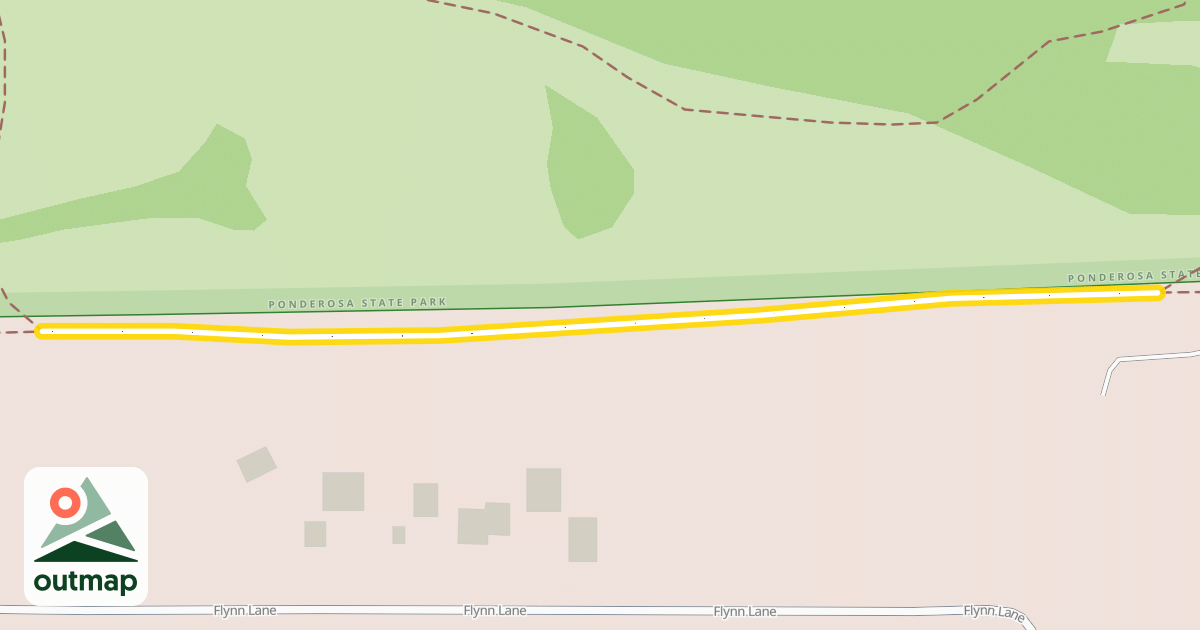 Map of Miles Standish Trail
