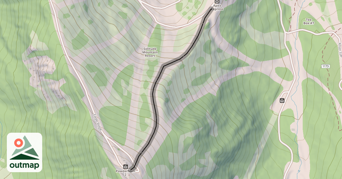 Map of Diamond Lane