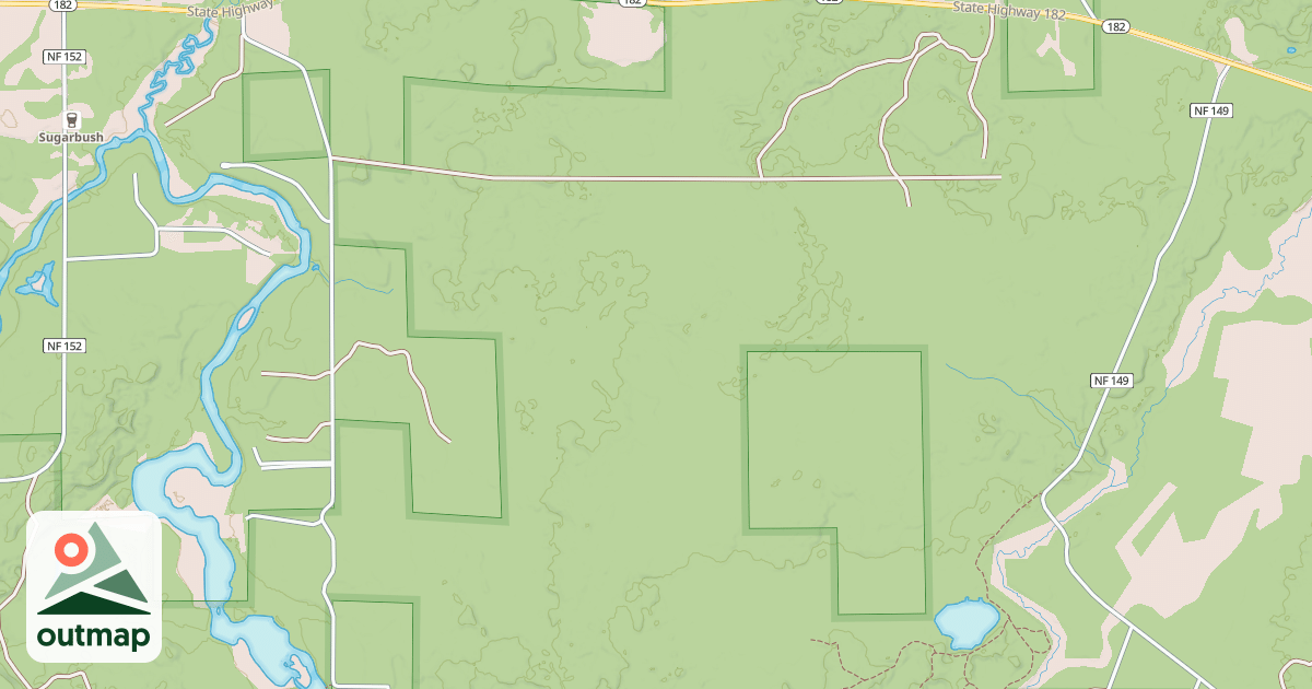 Map of FLAMBEAU ATV U.D