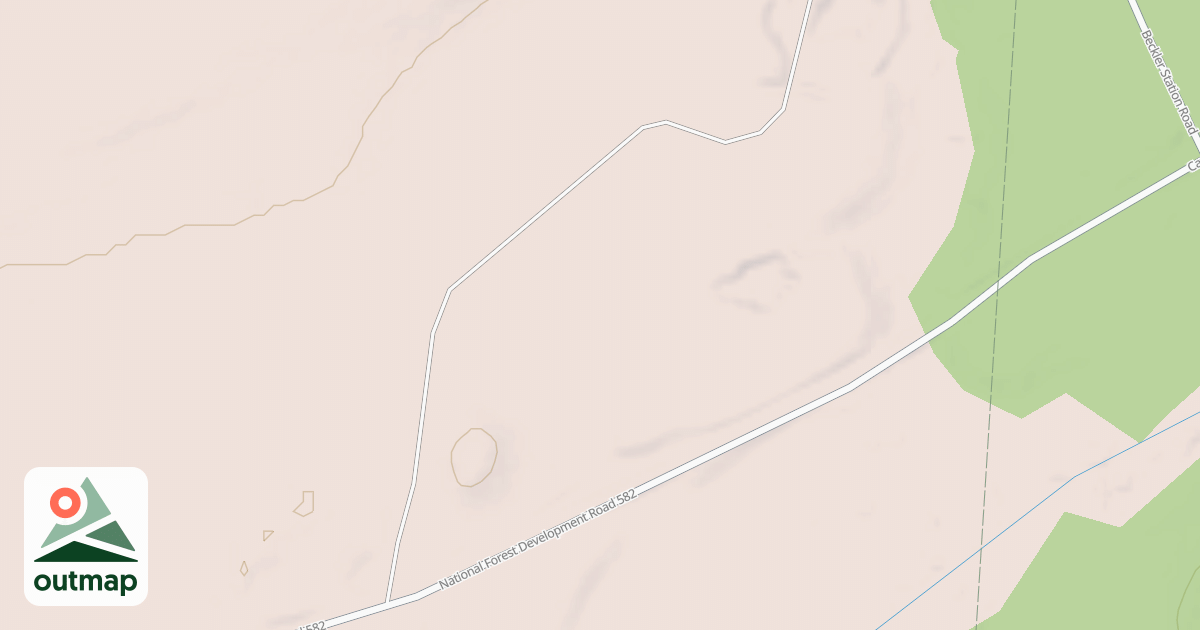 Map of BECHLER PIT