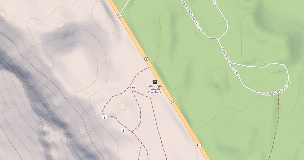 Map preview of SAN DIEGO OVERLOOK