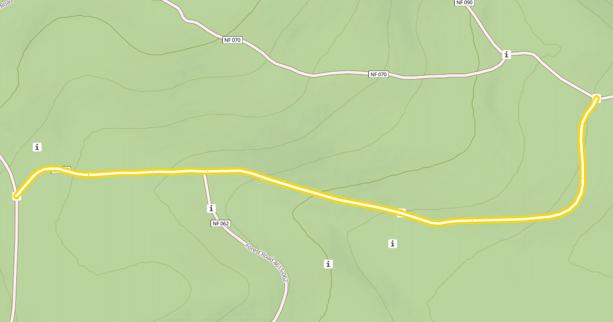 Map preview of Forest Road 4615-060