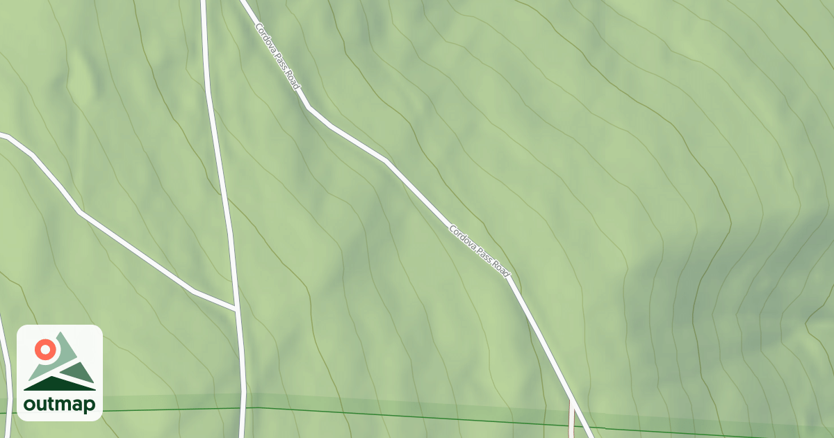 Map of CORDOVA PASS