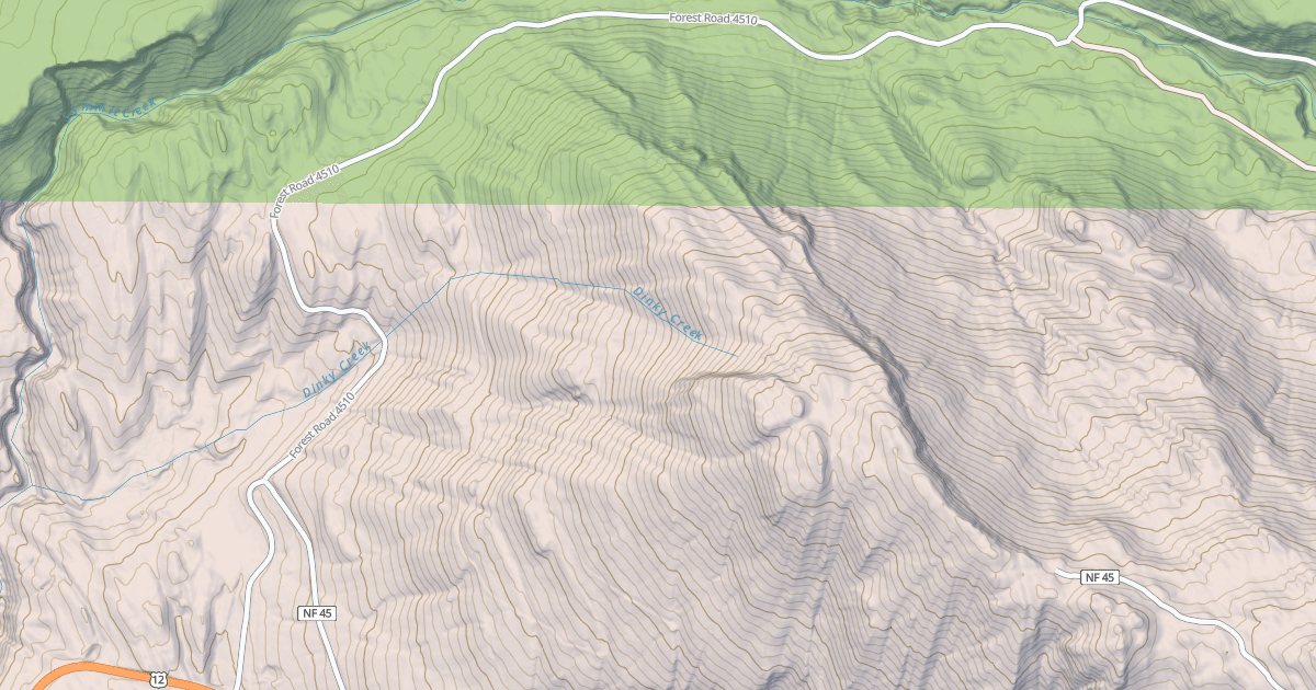 Map preview of CORTRIGHT JUNCTION