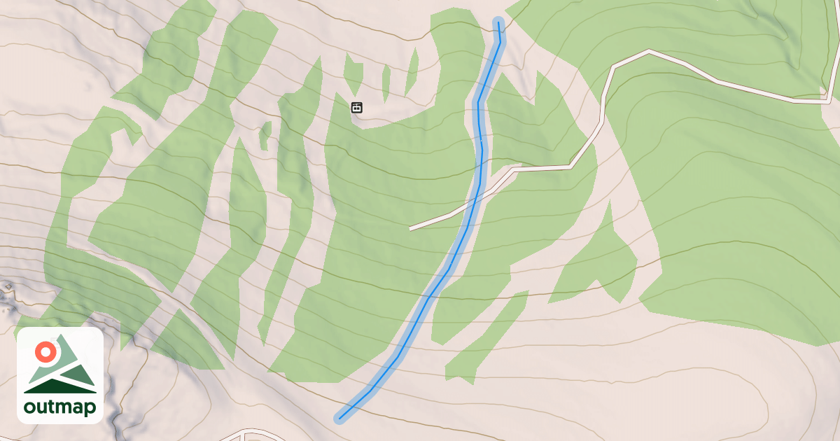Map of Crazy Horse