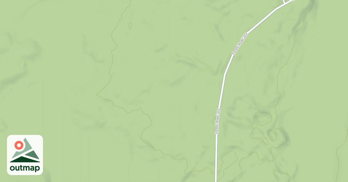 Map of FR 203K