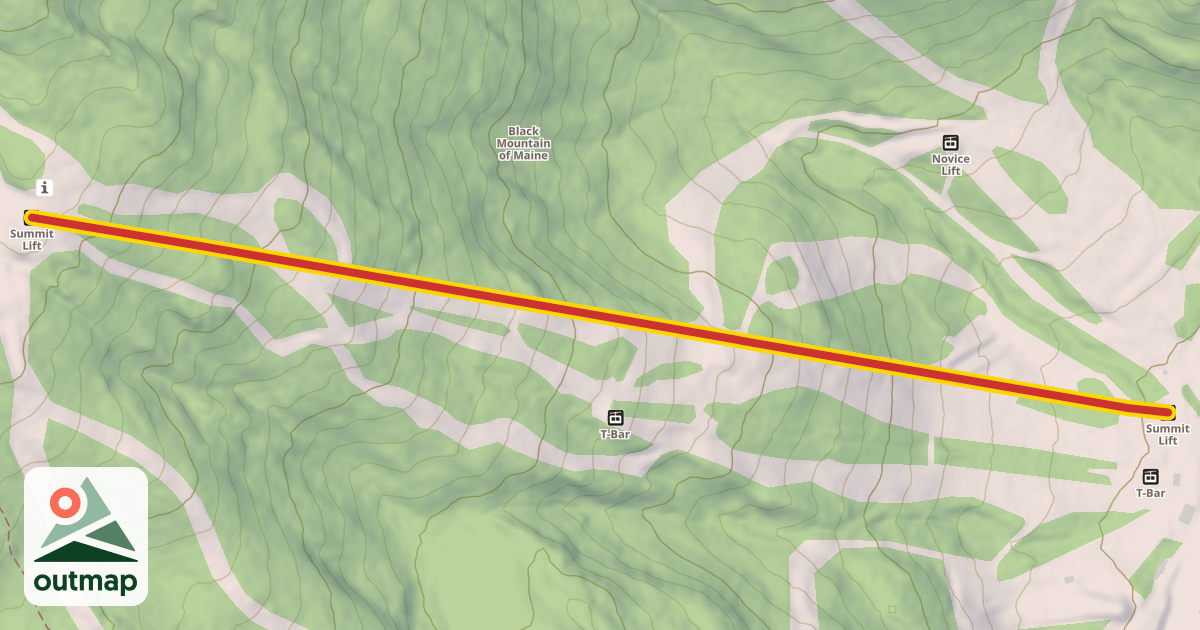 Map of Summit Lift