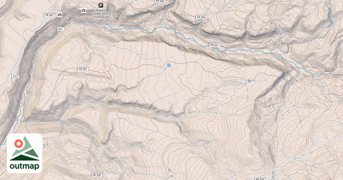 Map of BOX CANYON