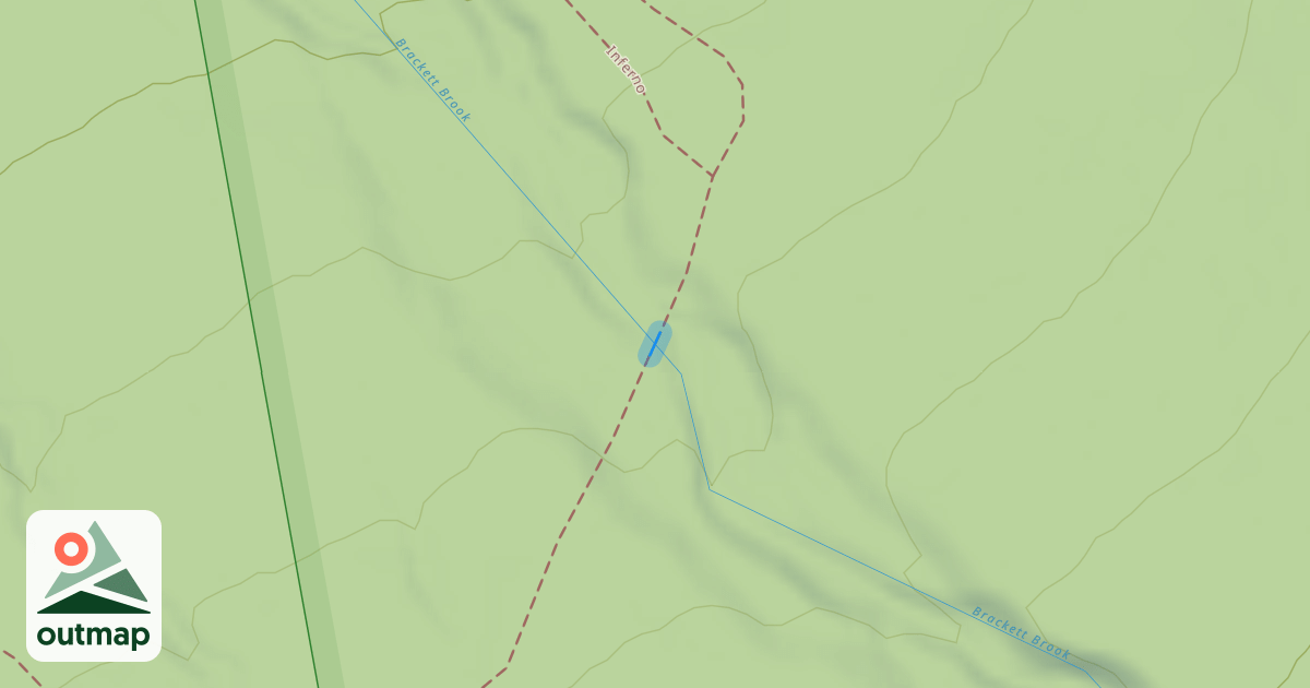 Map of Old Race Trail