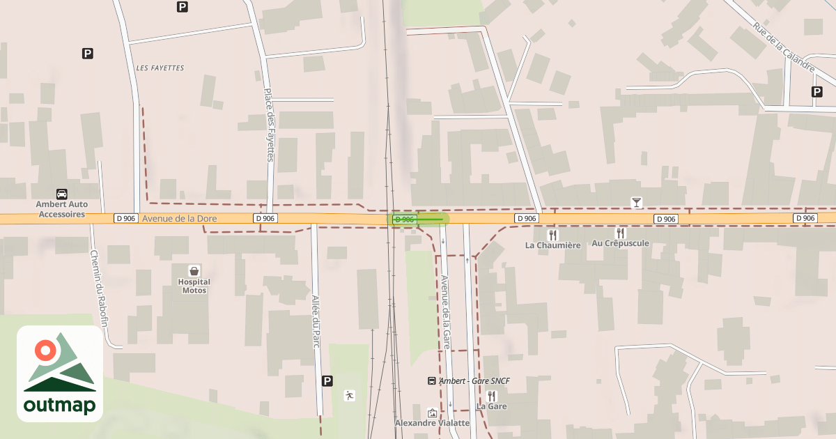 Map of Avenue Maréchal Foch