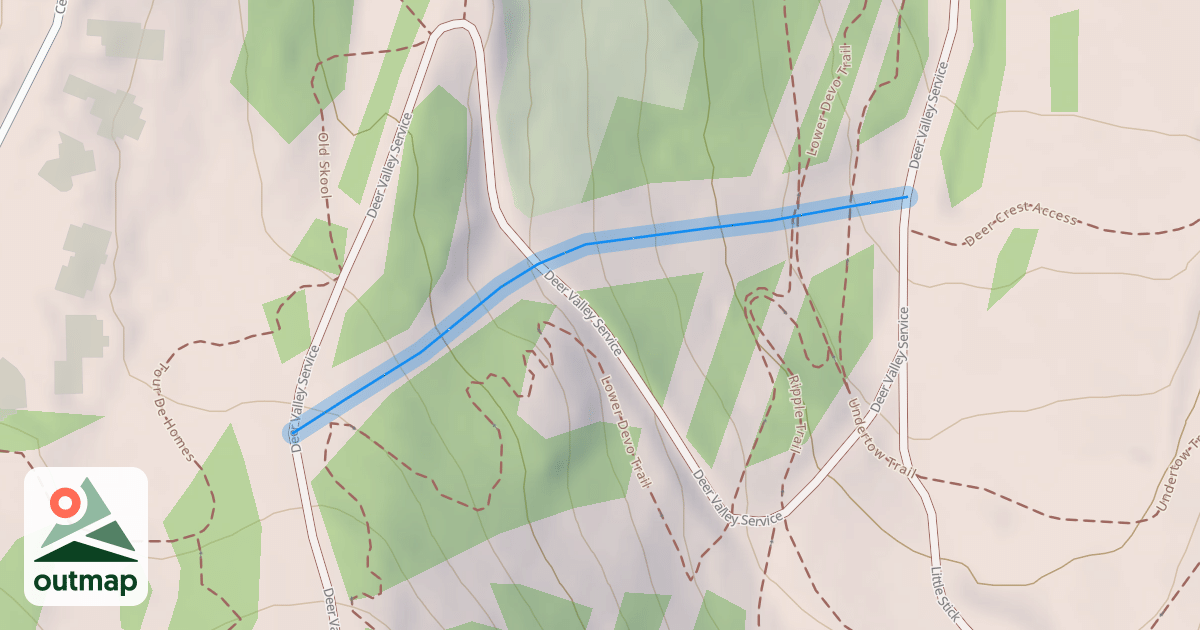 Map of Little Kate