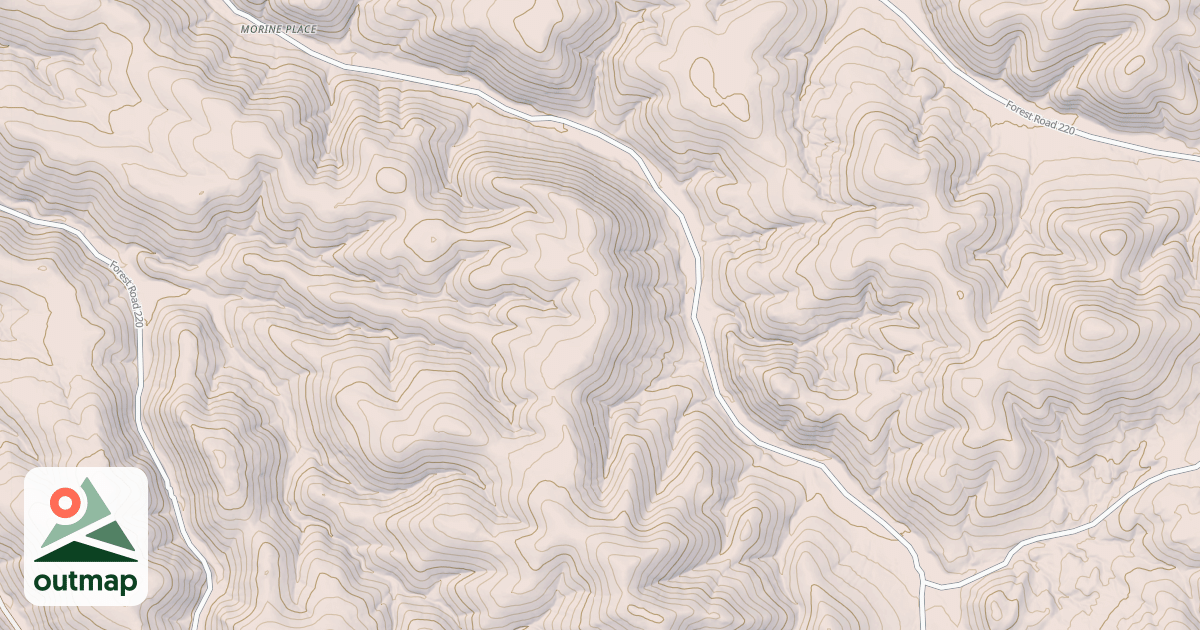Map of POINT OF ROCKS