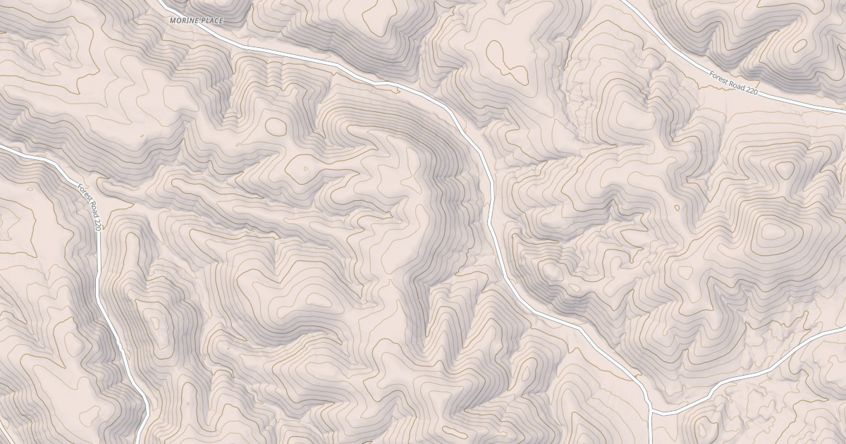 Map preview of POINT OF ROCKS