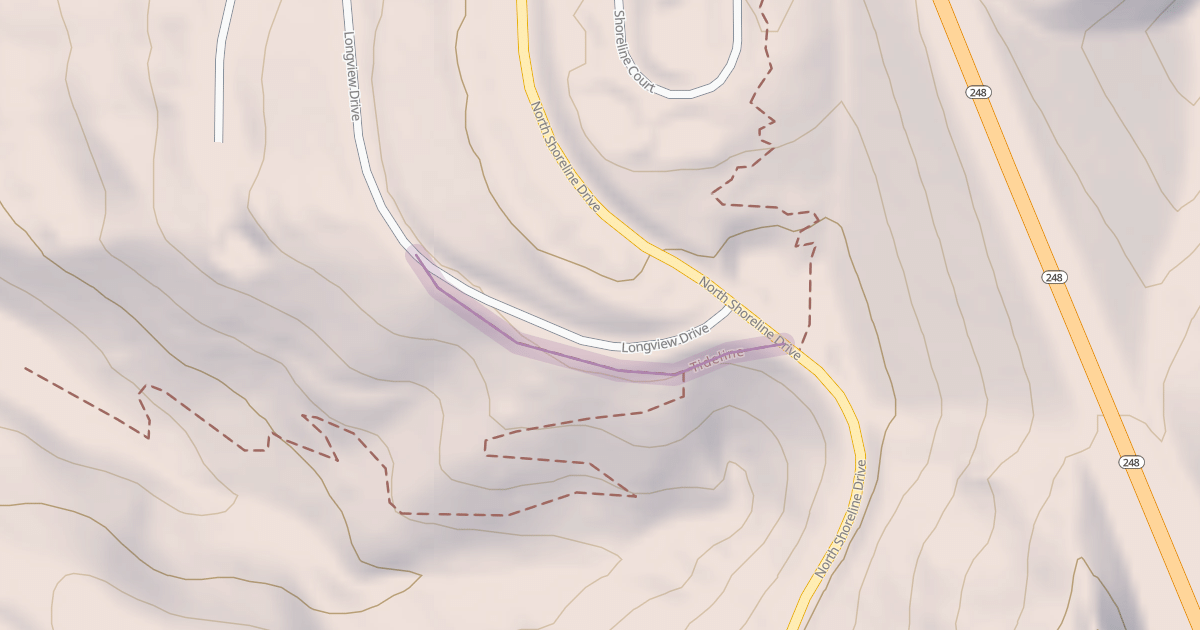 Map preview of Tideline