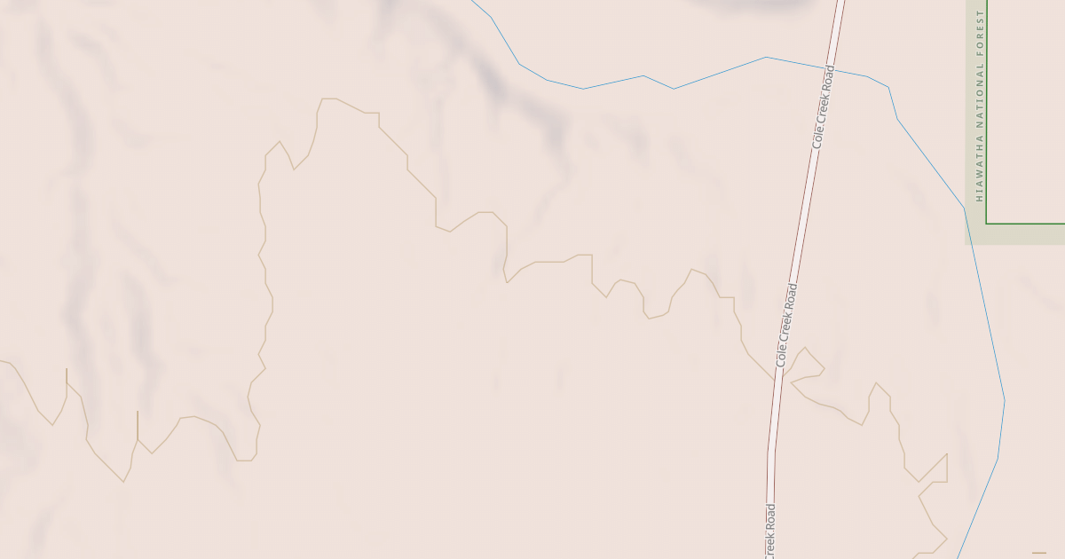 Map preview of PERRY CREEK SPUR J