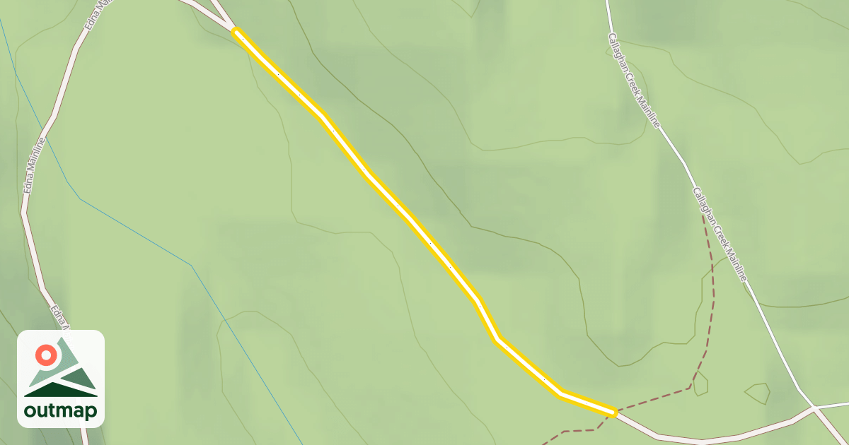 Map of Edna Mainline