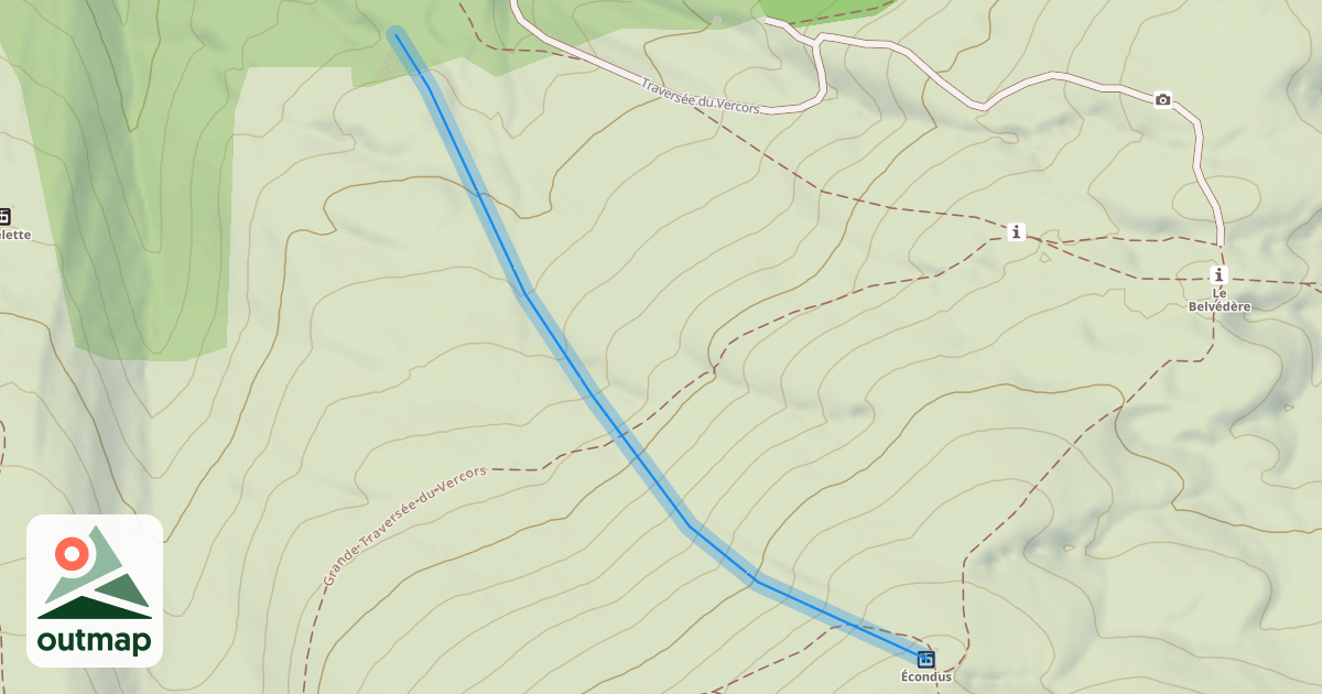 Map of Marcel Algoud