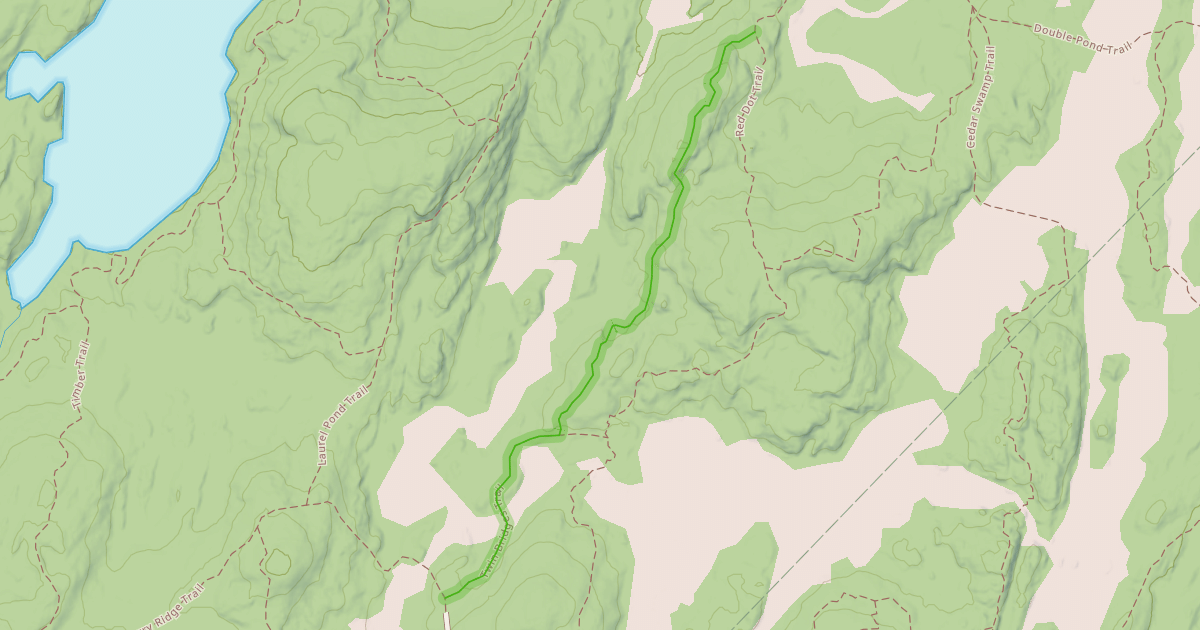Map preview of Twin Bridges Trail