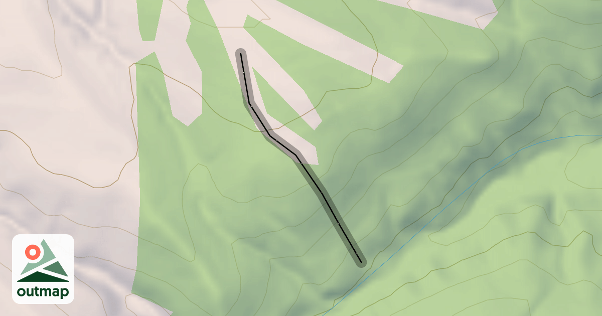Map of Lauren's Ledge
