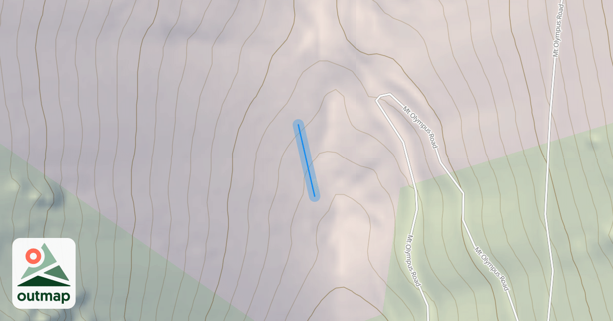 Map of Back Run