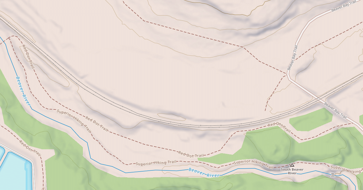 Map preview of Red Dot Trail