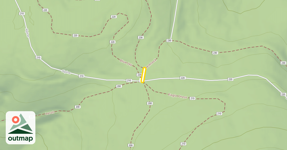 Map of Hemlock