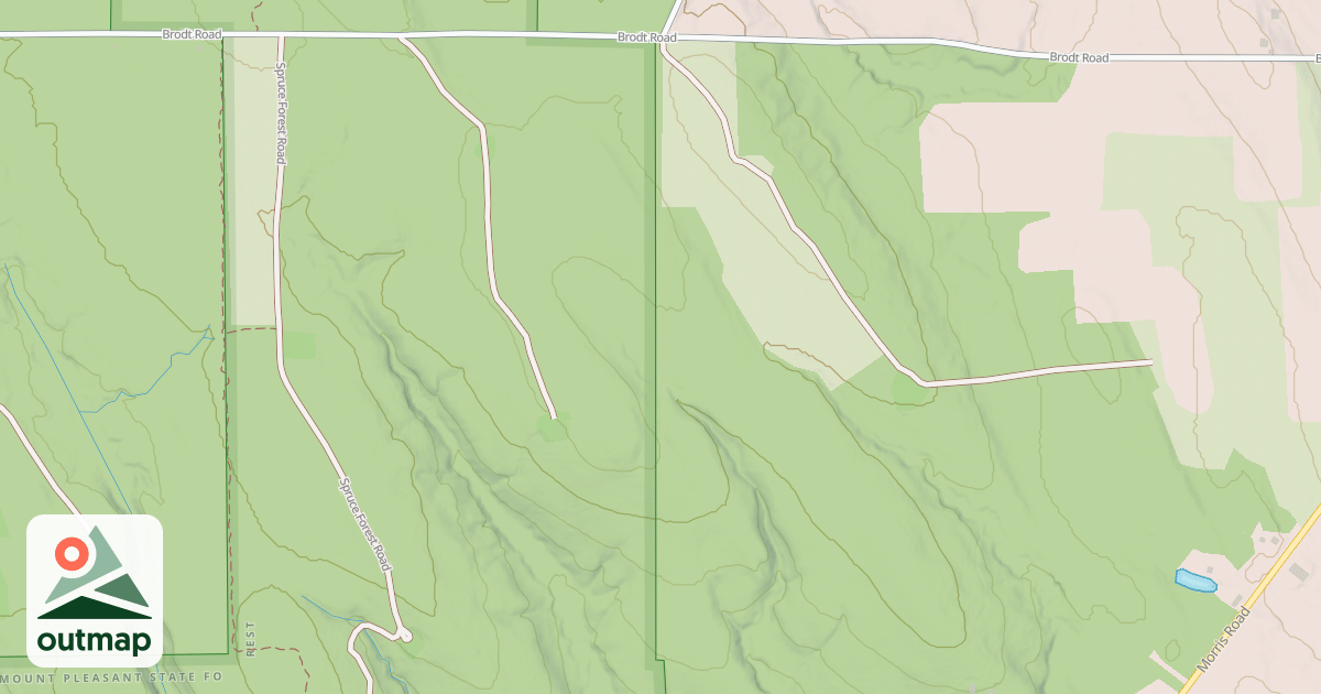 Map of Old Gibbs Road