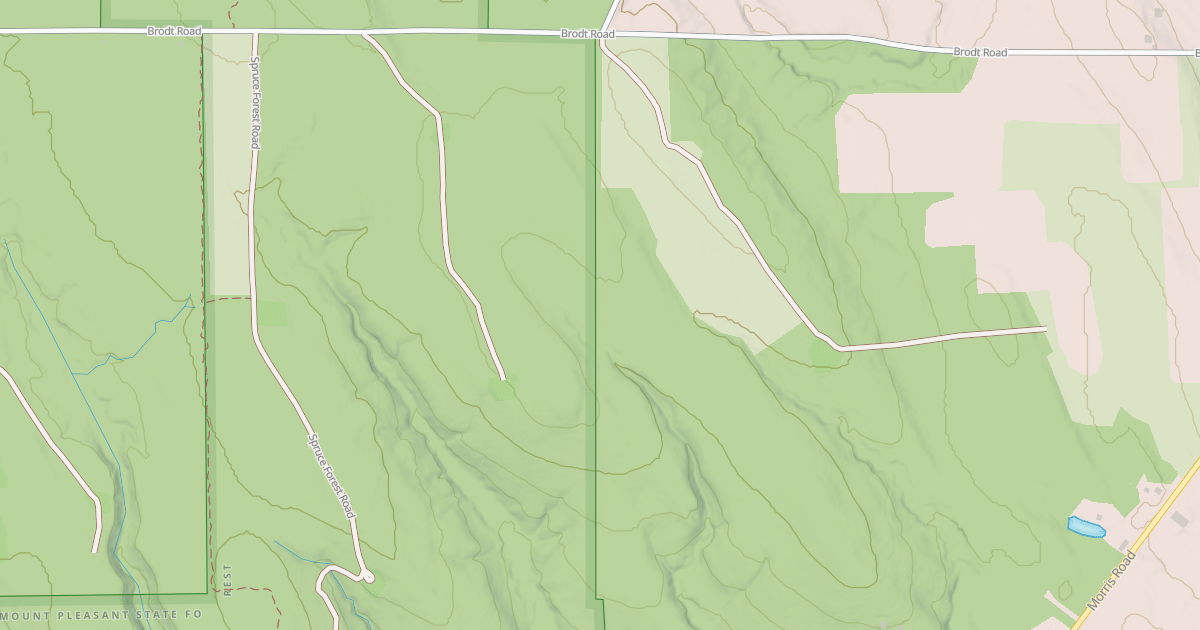 Map preview of Old Gibbs Road