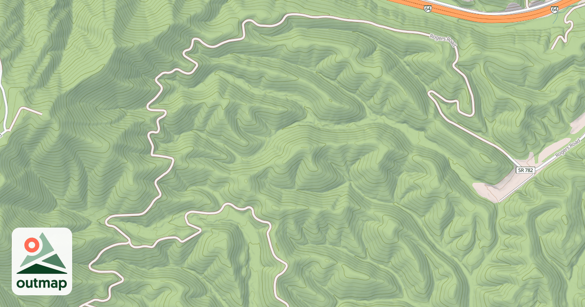 Map of ROGERS