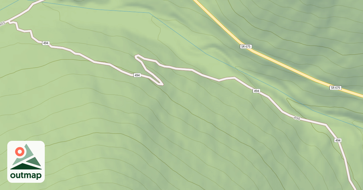 Map of Edinburg Gap