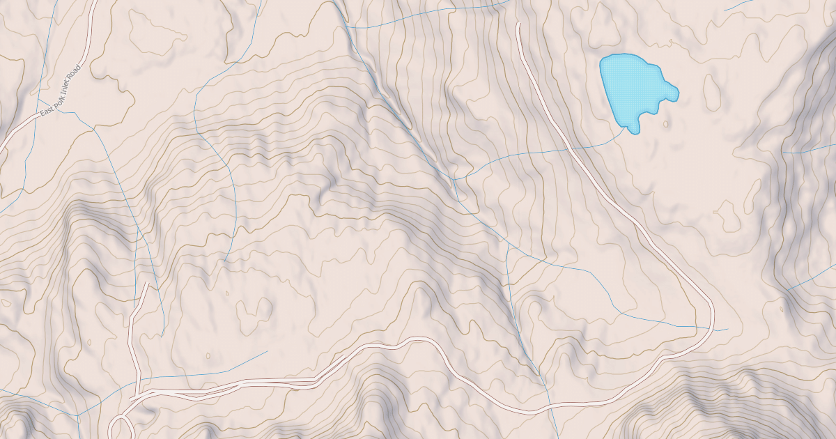 Map preview of USFS National Forest System Roads {65D7B847-57F8-4536-B6DD-7DE282AE2888}