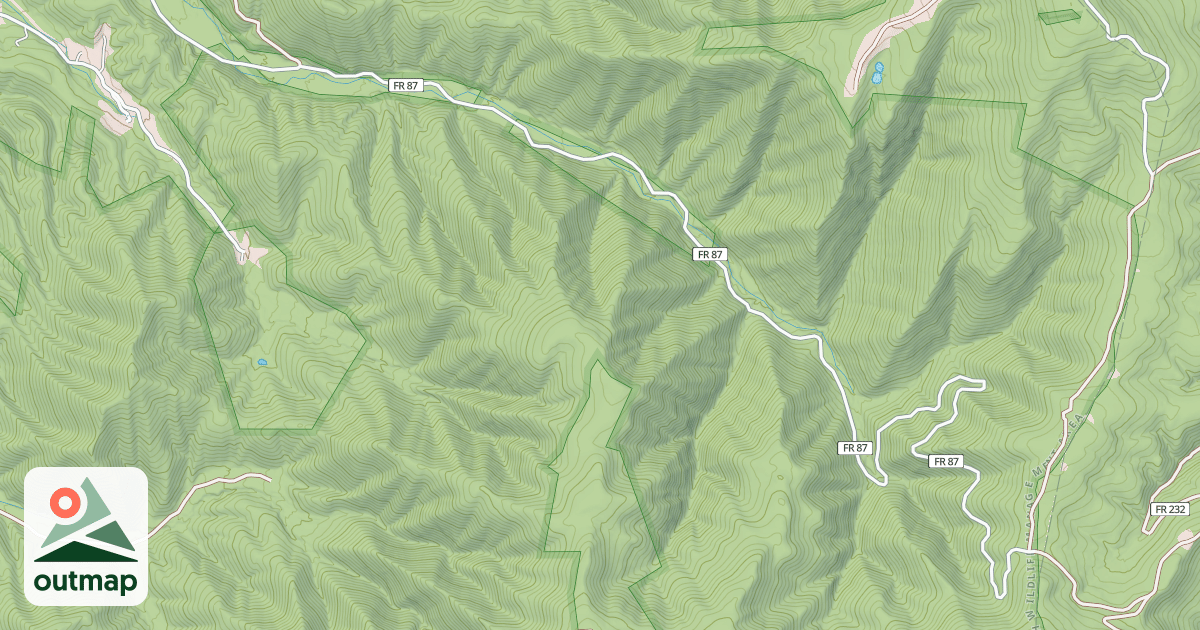 Map of FORT SEYBERT