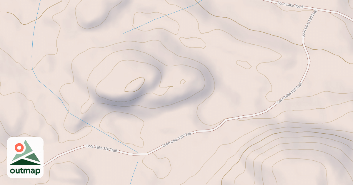 Map of LOON LAKE 120